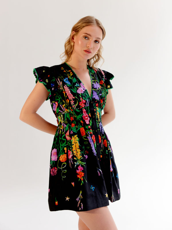 Estella Mini Dress - Flora
