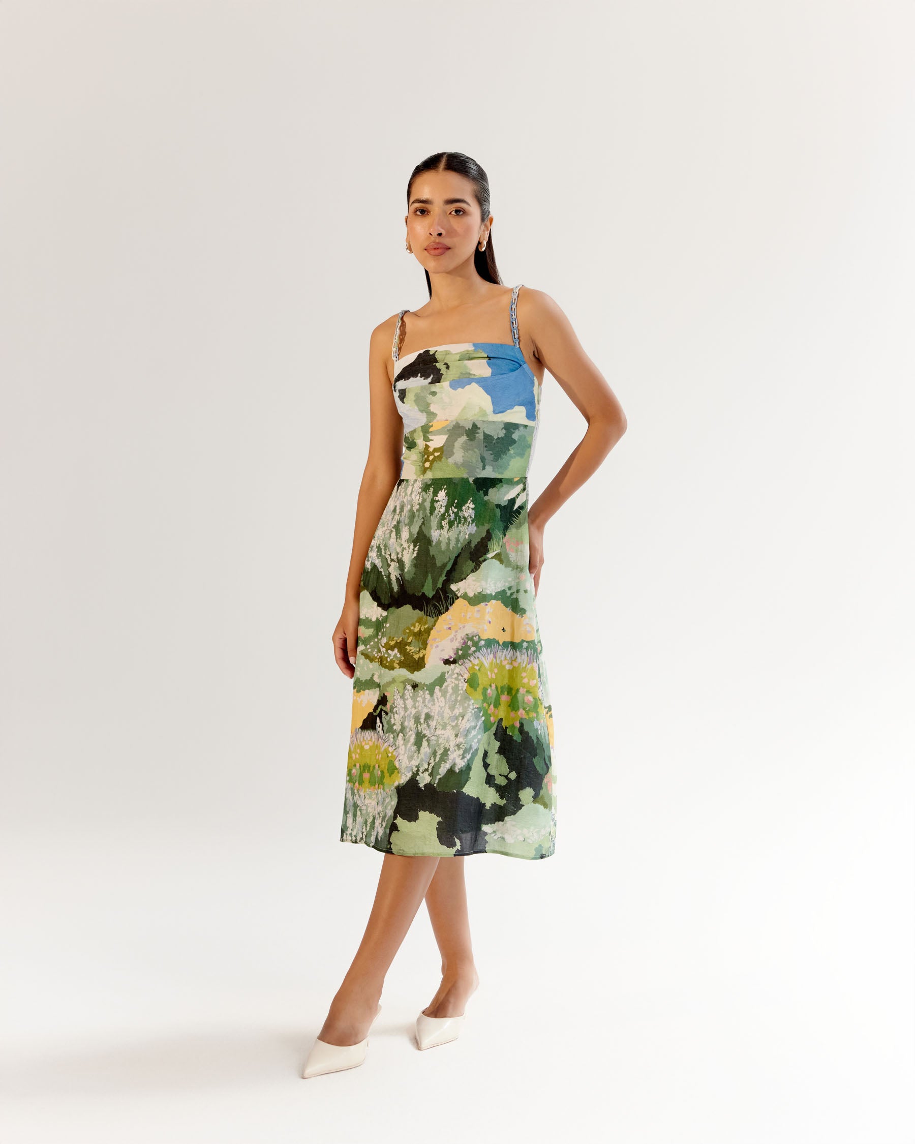 knee length dresses for ladies Valentina Midi Dress XXS main image 0