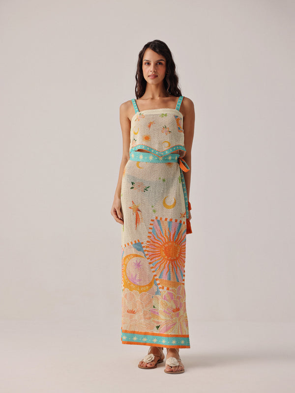 Magda Skirt - Azure