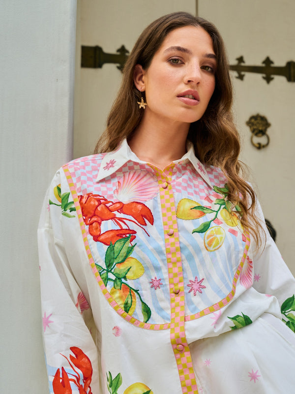 Celia Shirt - Summer Zest
