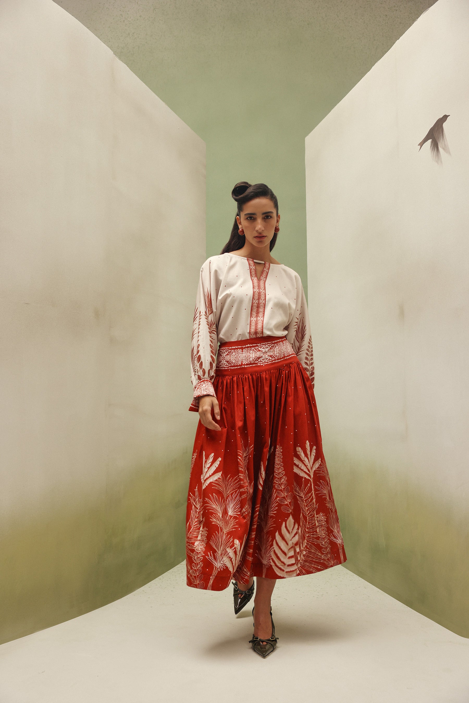 Elle Skirt - Night Safari