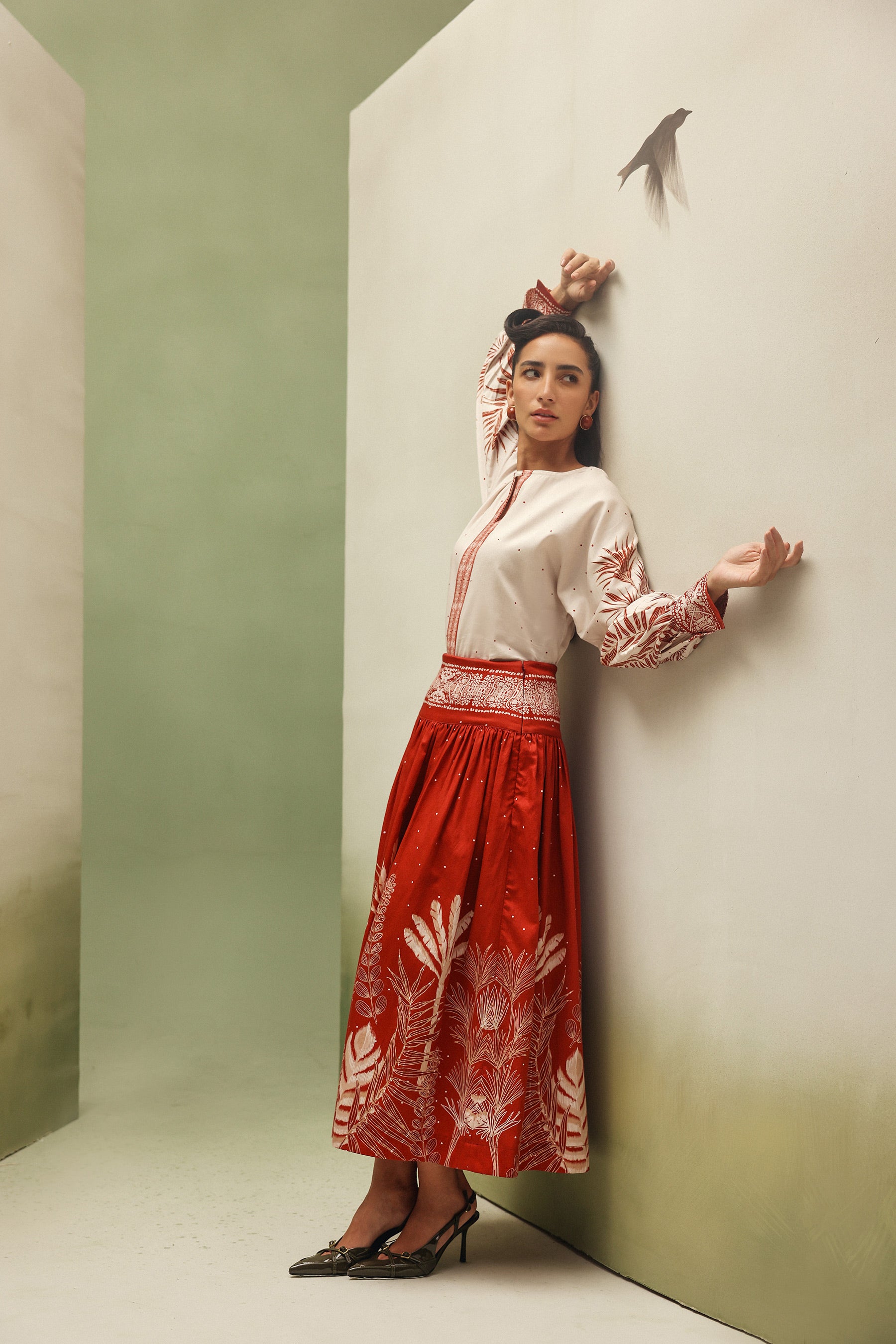 Elle Skirt - Night Safari