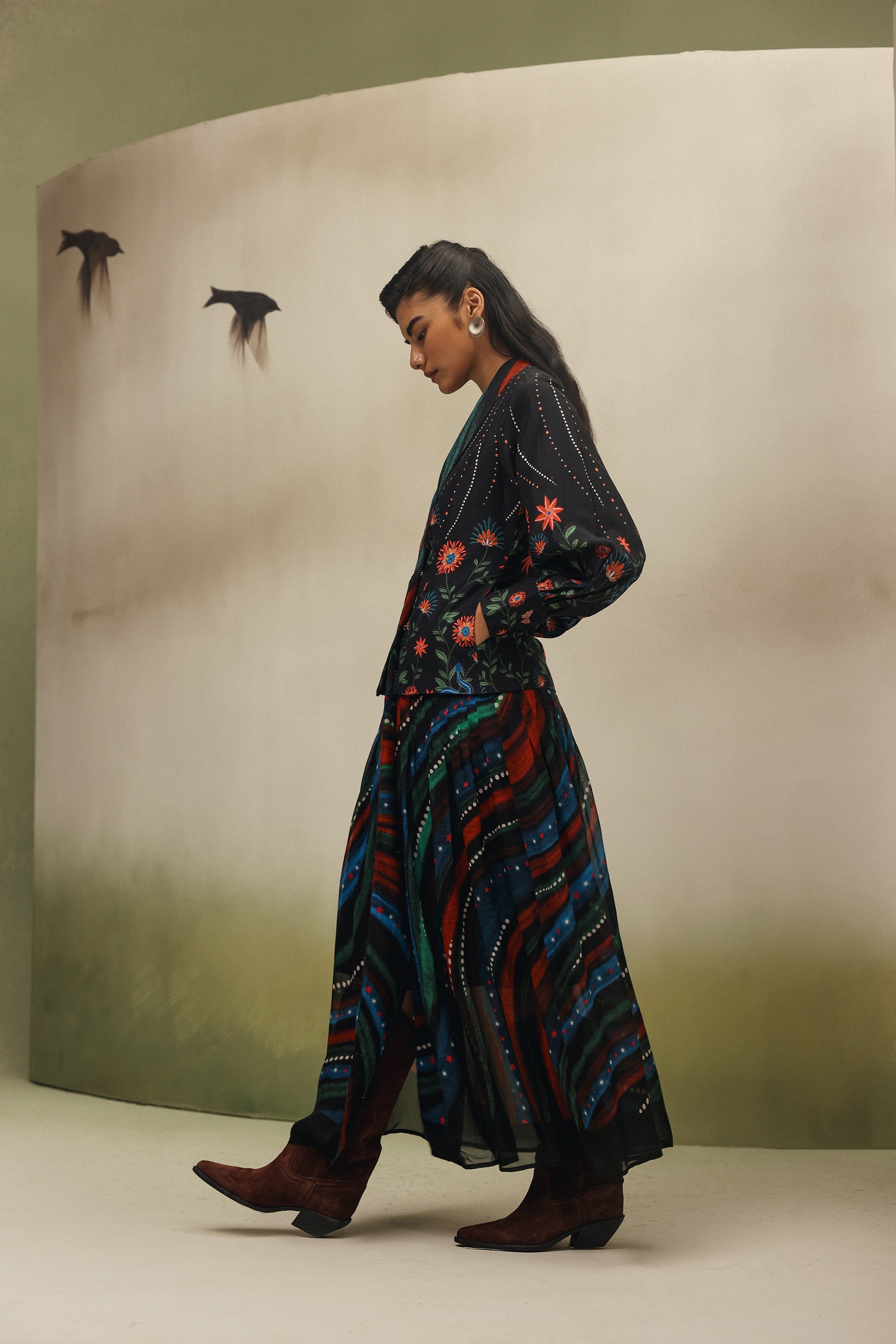 Avery Maxi - Garden Dancers