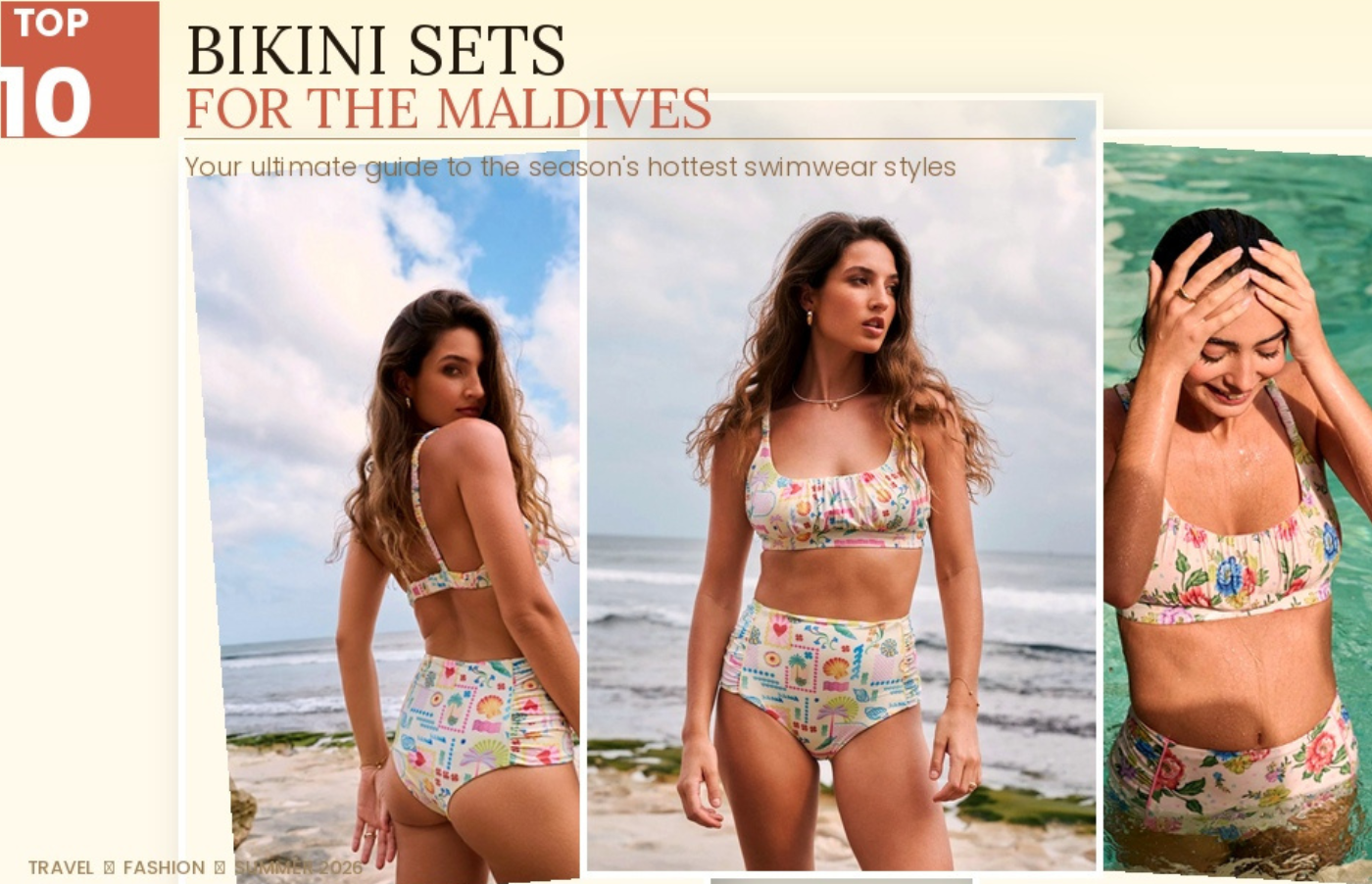 Top 10 Bikini Sets for the Maldives
