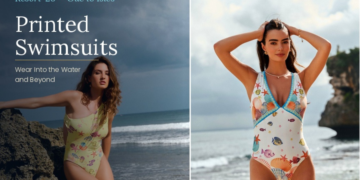 The Resort '26 Ode to Isles Edit: NOIB's Printed Swimsuits to Wear Into the Water and Beyond