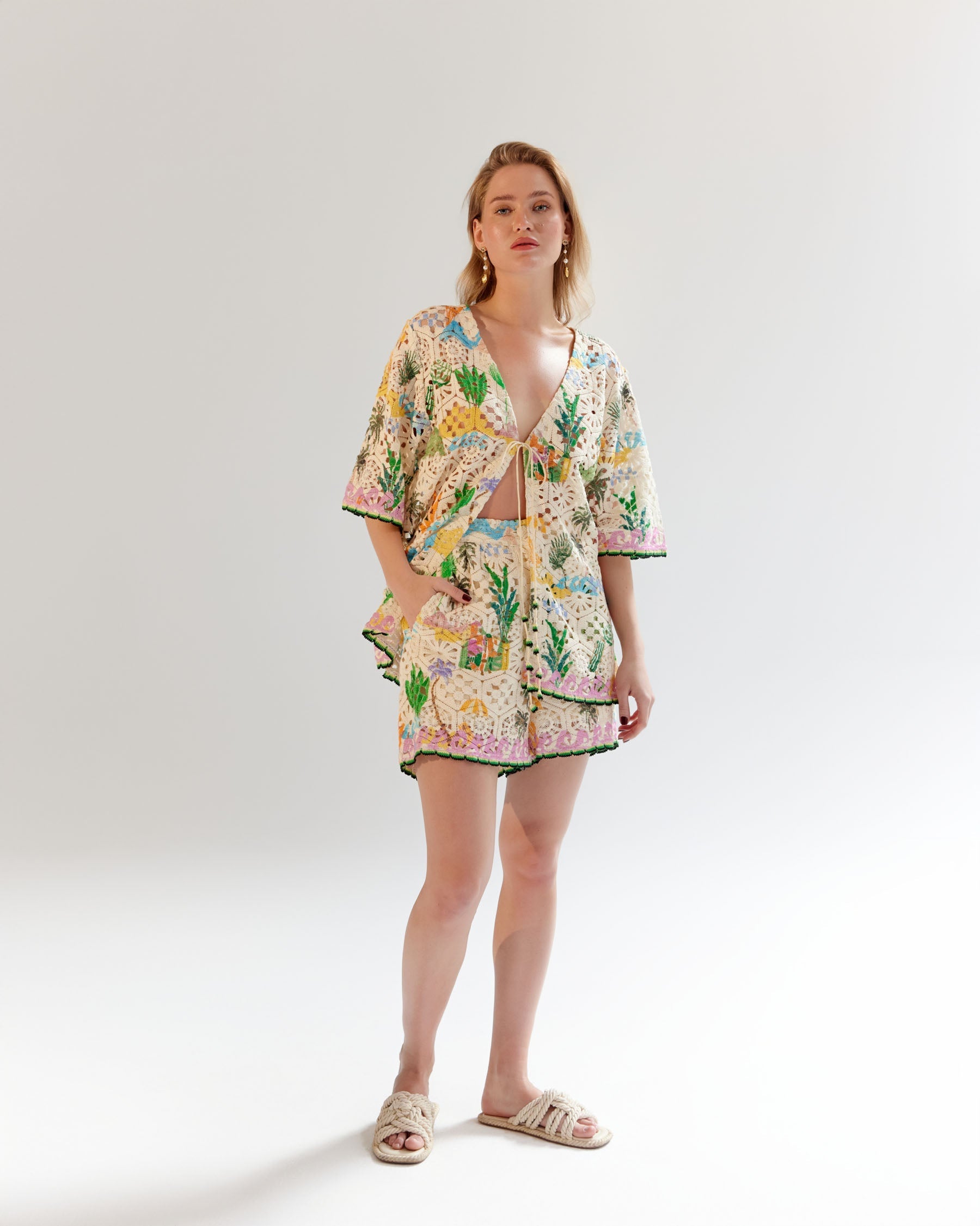 Anais Top & Deya Shorts - By the Sea