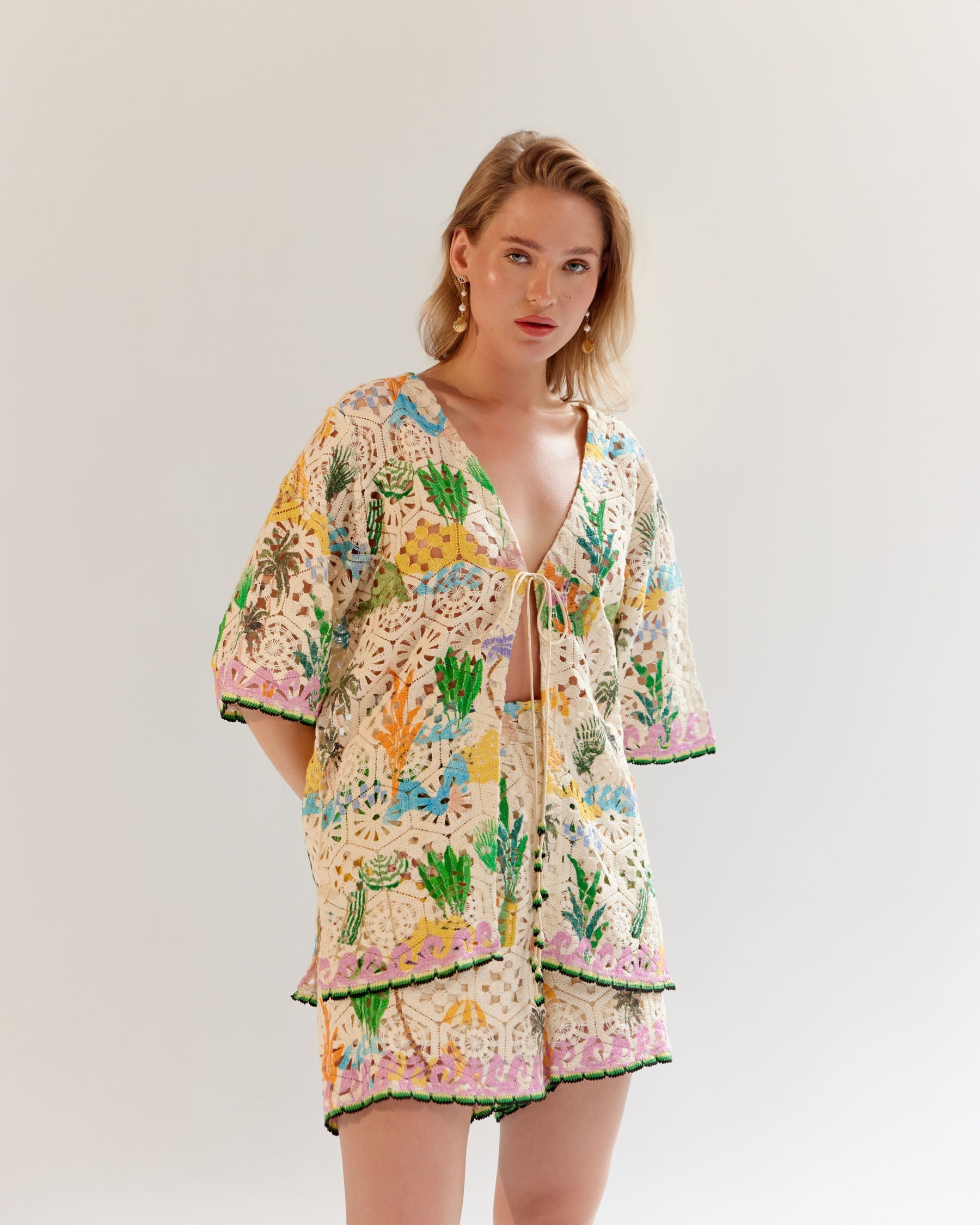 Anais Top & Deya Shorts - By the Sea