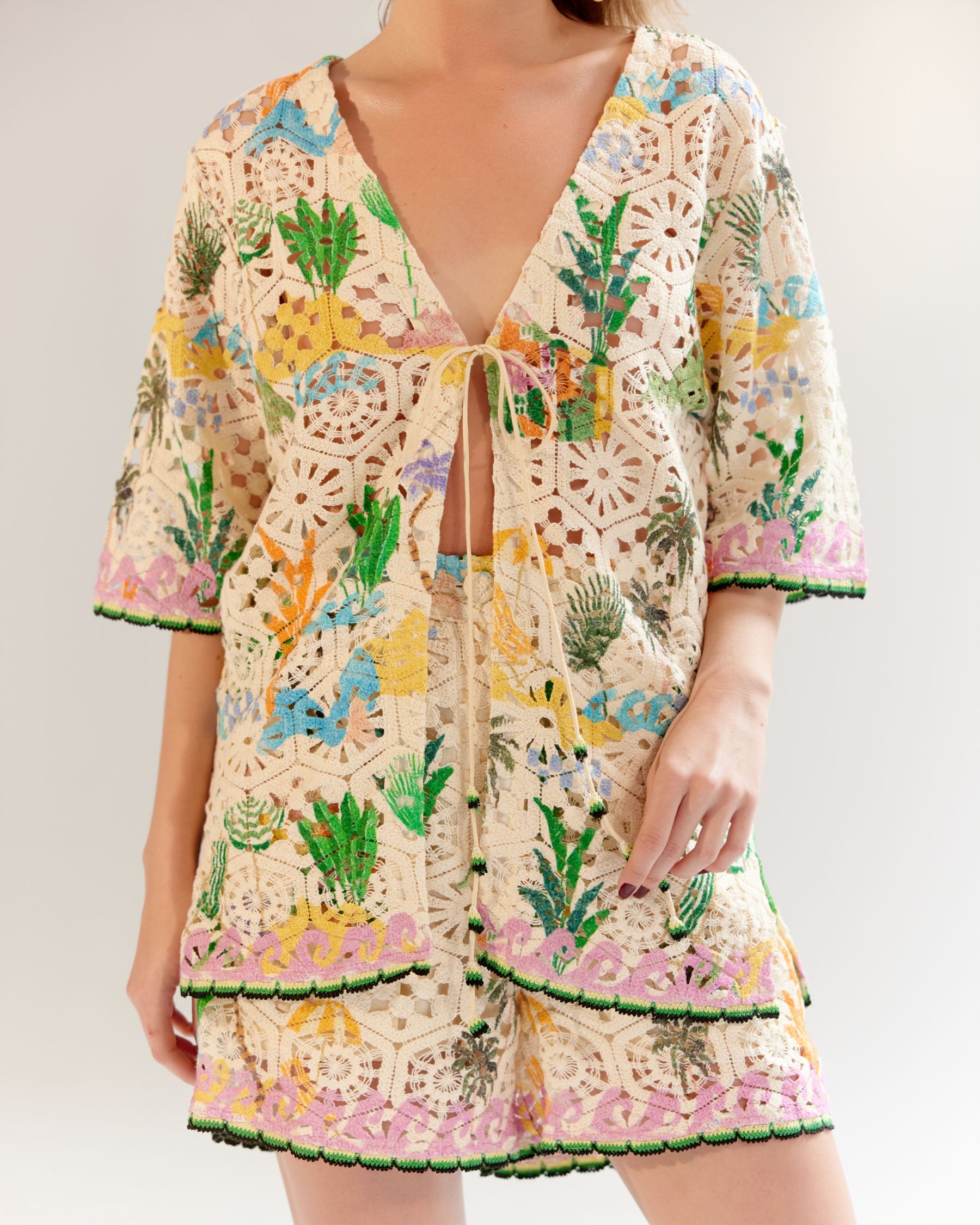 Anais Top & Deya Shorts - By the Sea