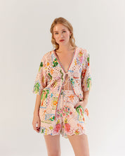 Anais Top & Deya Shorts - Postcard