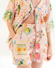 Anais Top & Deya Shorts - Postcard