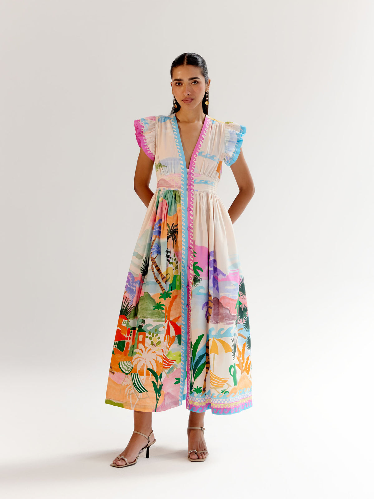 Estella Maxi Dress - By the Sea