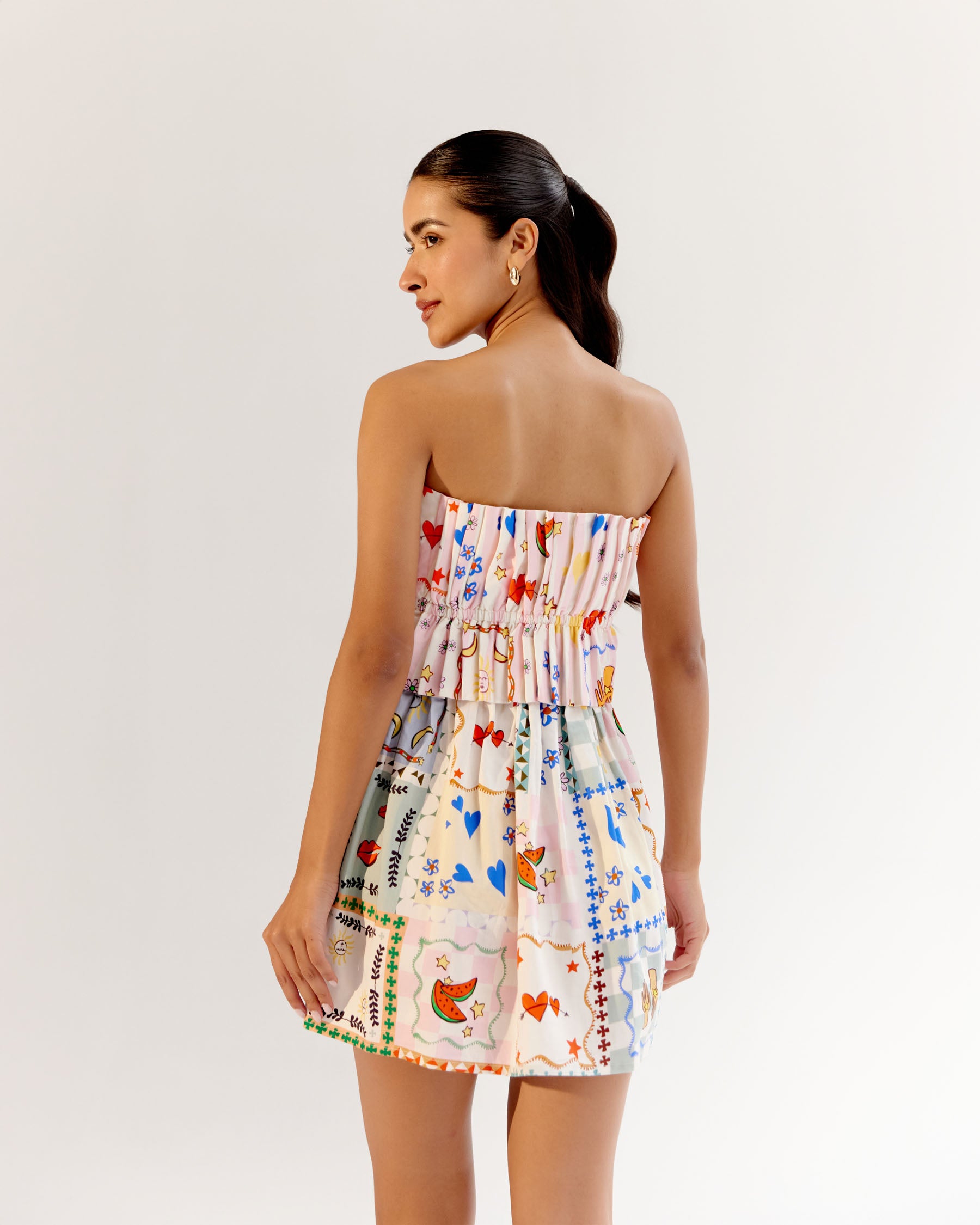 isabella mini dress LOBA Isabella Mini Dress in Mauve