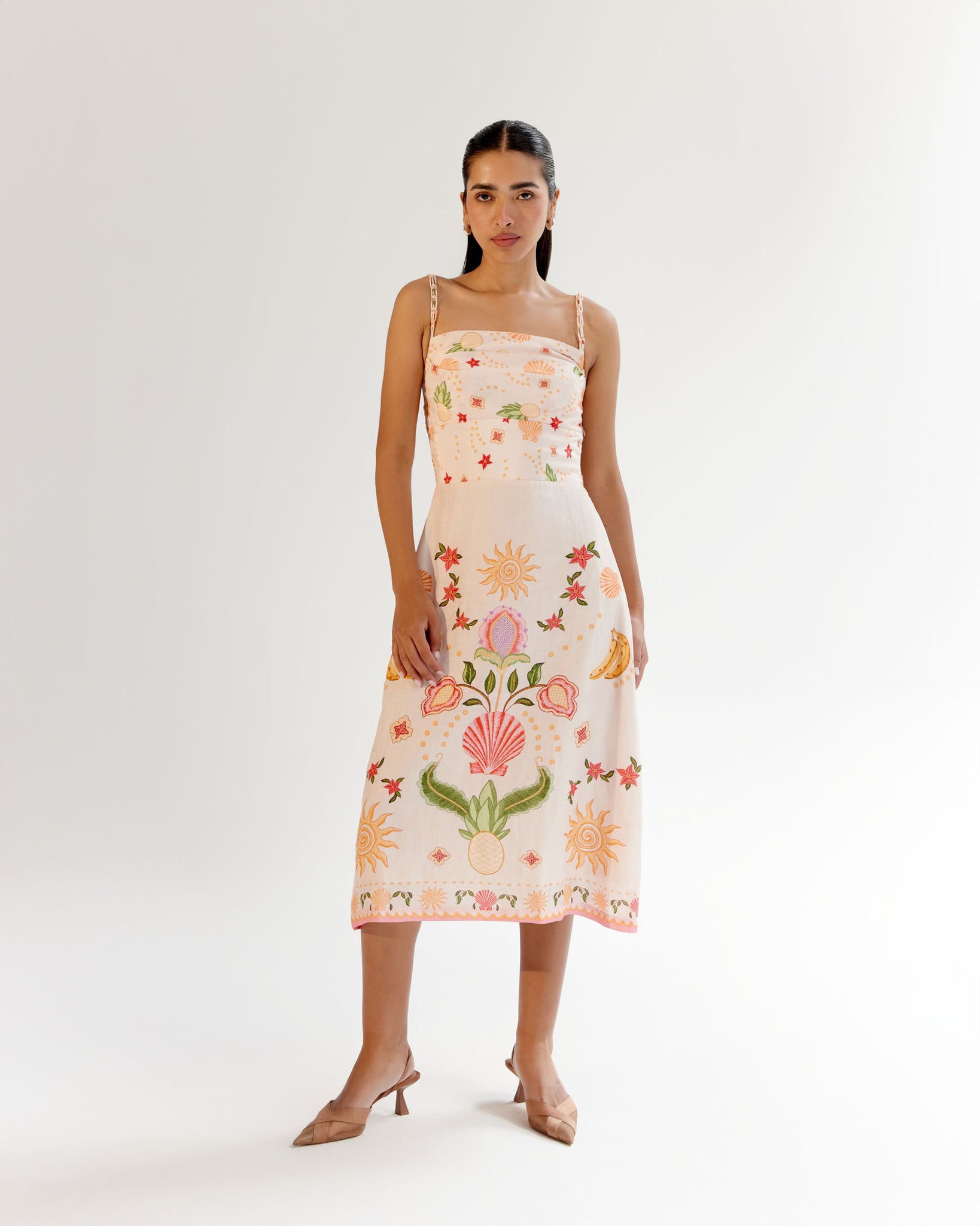 valentina in love pleated midi dress Valentina in Love Pleated Midi Dress