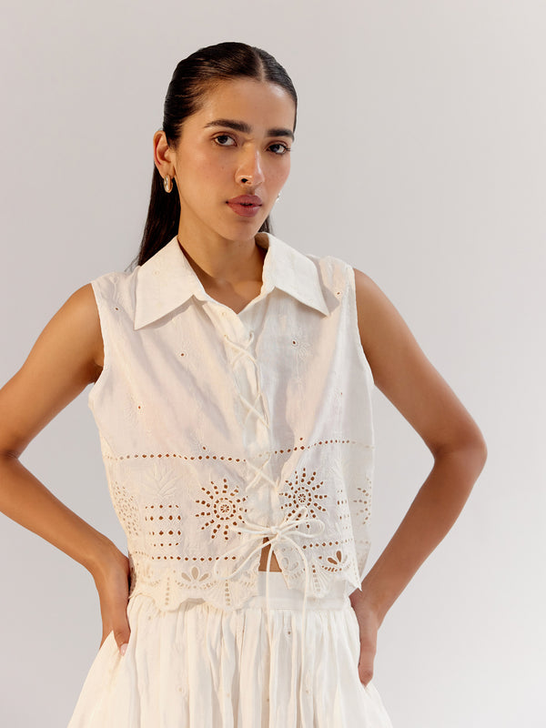 Freya Shirt - White