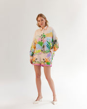 Fleur Shirt & Mia Shorts - By the Sea
