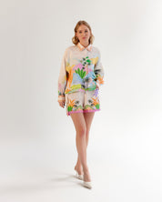 Fleur Shirt & Mia Shorts - By the Sea