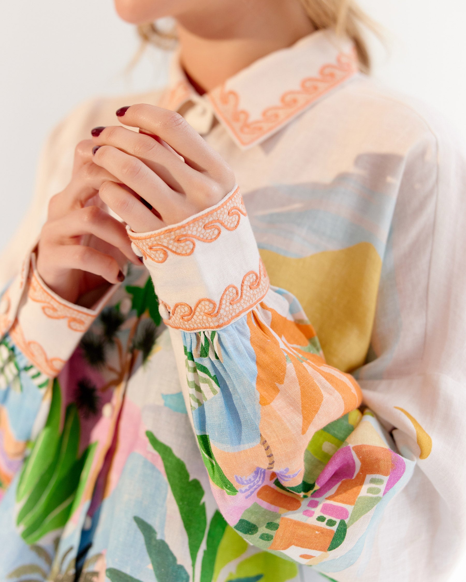 Fleur Shirt & Mia Shorts - By the Sea