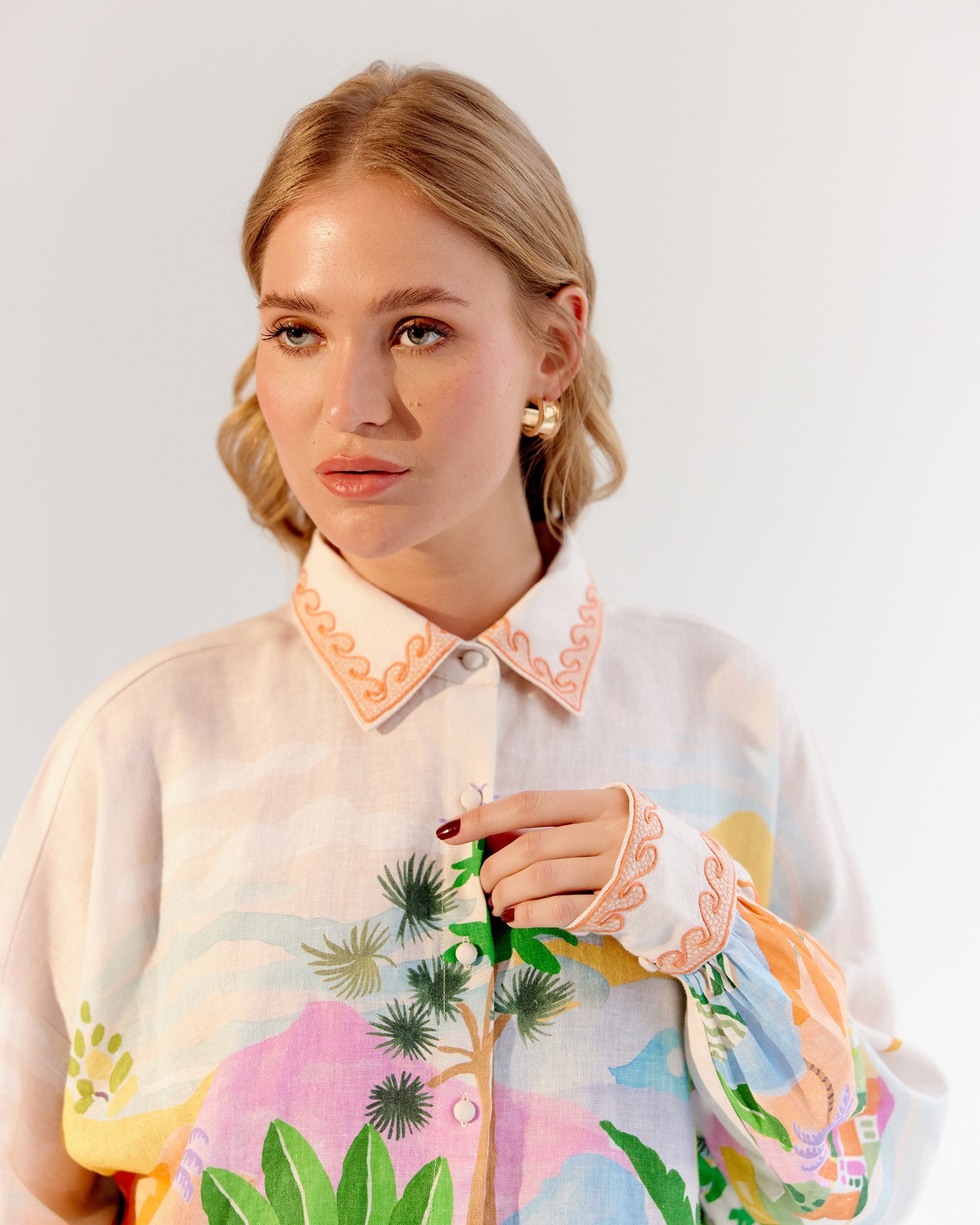 Fleur Shirt & Mia Shorts - By the Sea