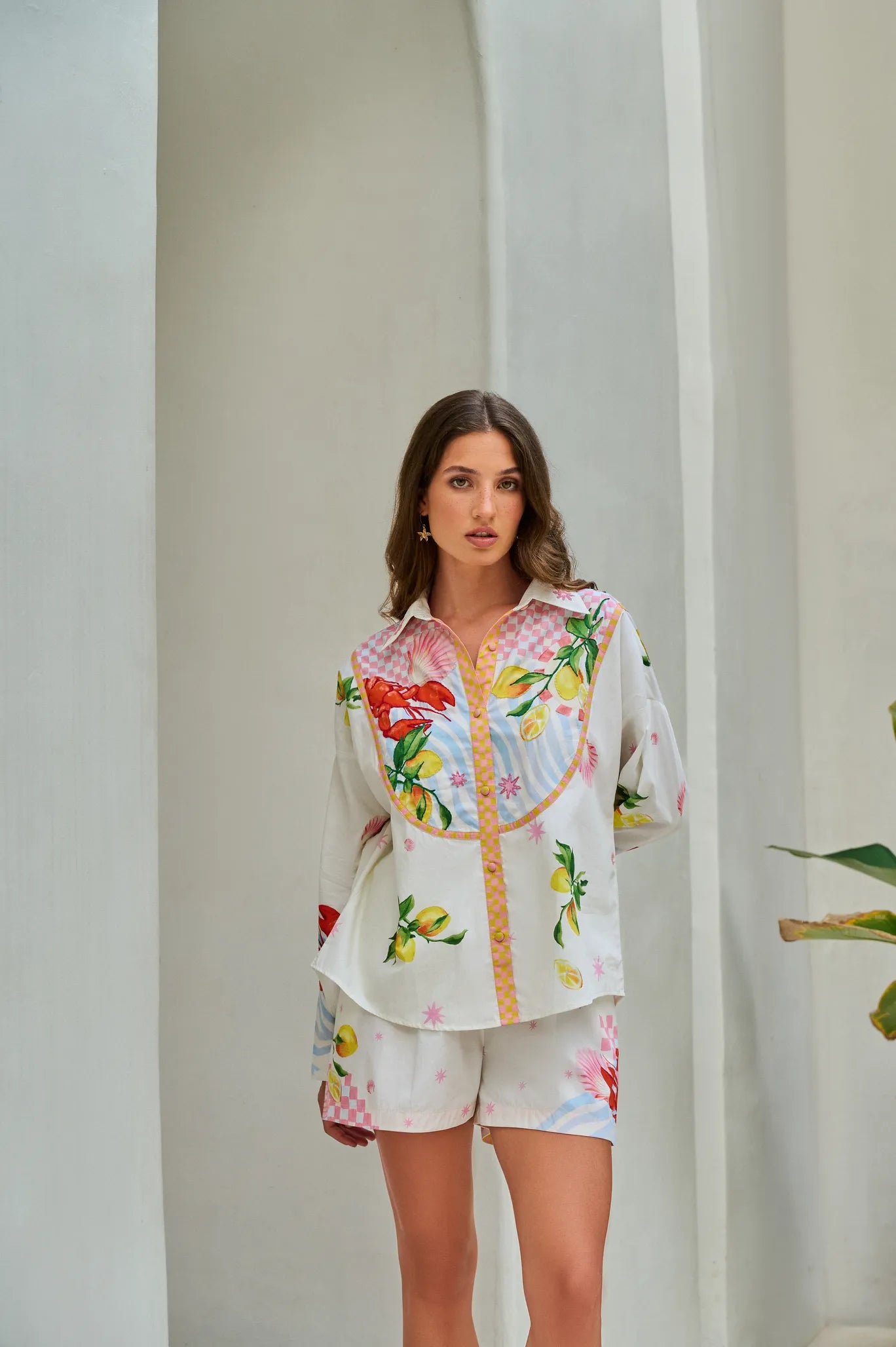 Celia Shirt - Summer Zest