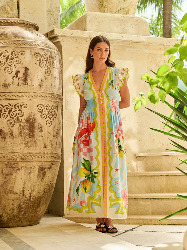 Estella Maxi Dress - Summer Zest