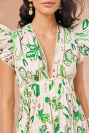 Estella Maxi - Cactus (Ecru)