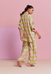 Thais Pants- Hourglass (100% Silk)
