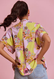Margot Shirt - Floral Vine