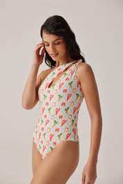 Summer Zest Print Gaia Swimsuit - NOIB