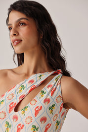 Summer Zest Print Gaia Swimsuit - NOIB