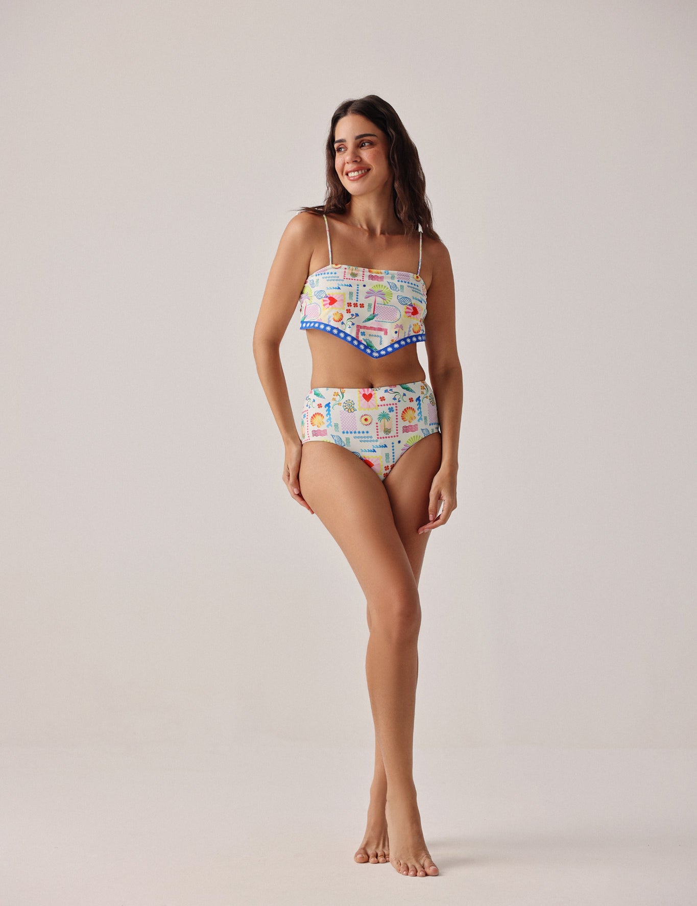 Hazel Bikini Set - Seascape