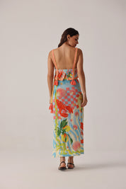 Magda Skirt - Summer Zest Crochet Maxi Skirt | NOIB