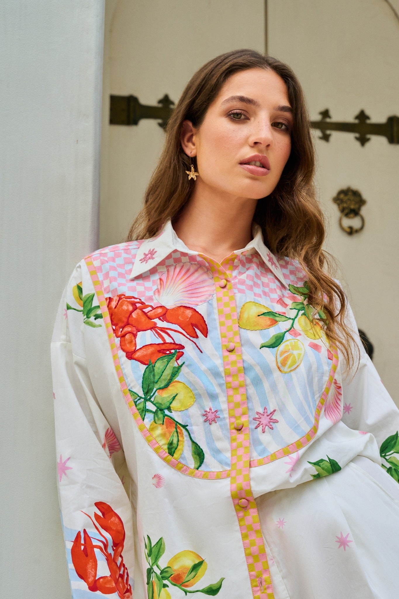 Celia Shirt - Summer Zest