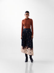 Cleo Turtle-neck - Rust
