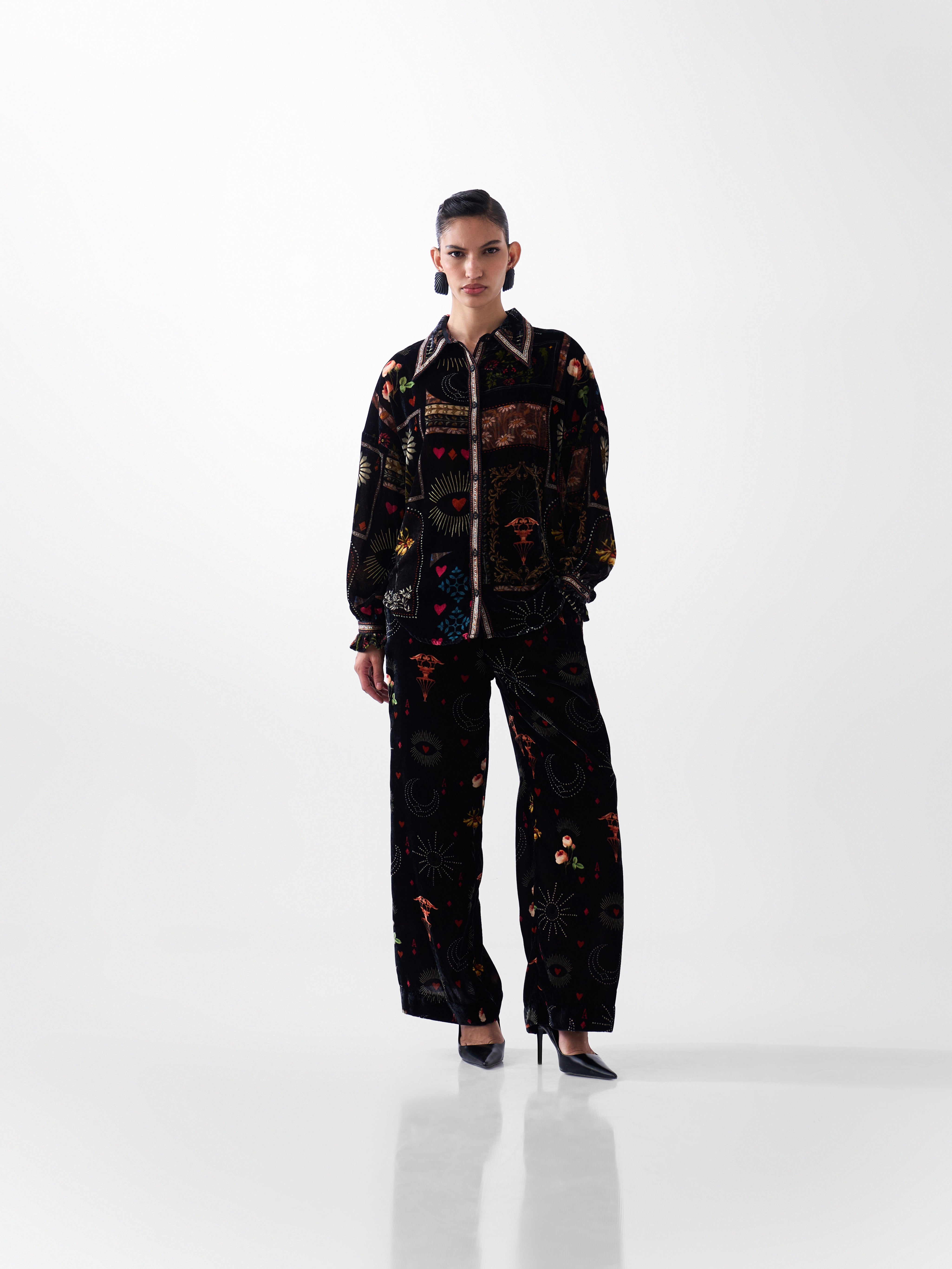 Aria Shirt & Pants - Postcards & Petals