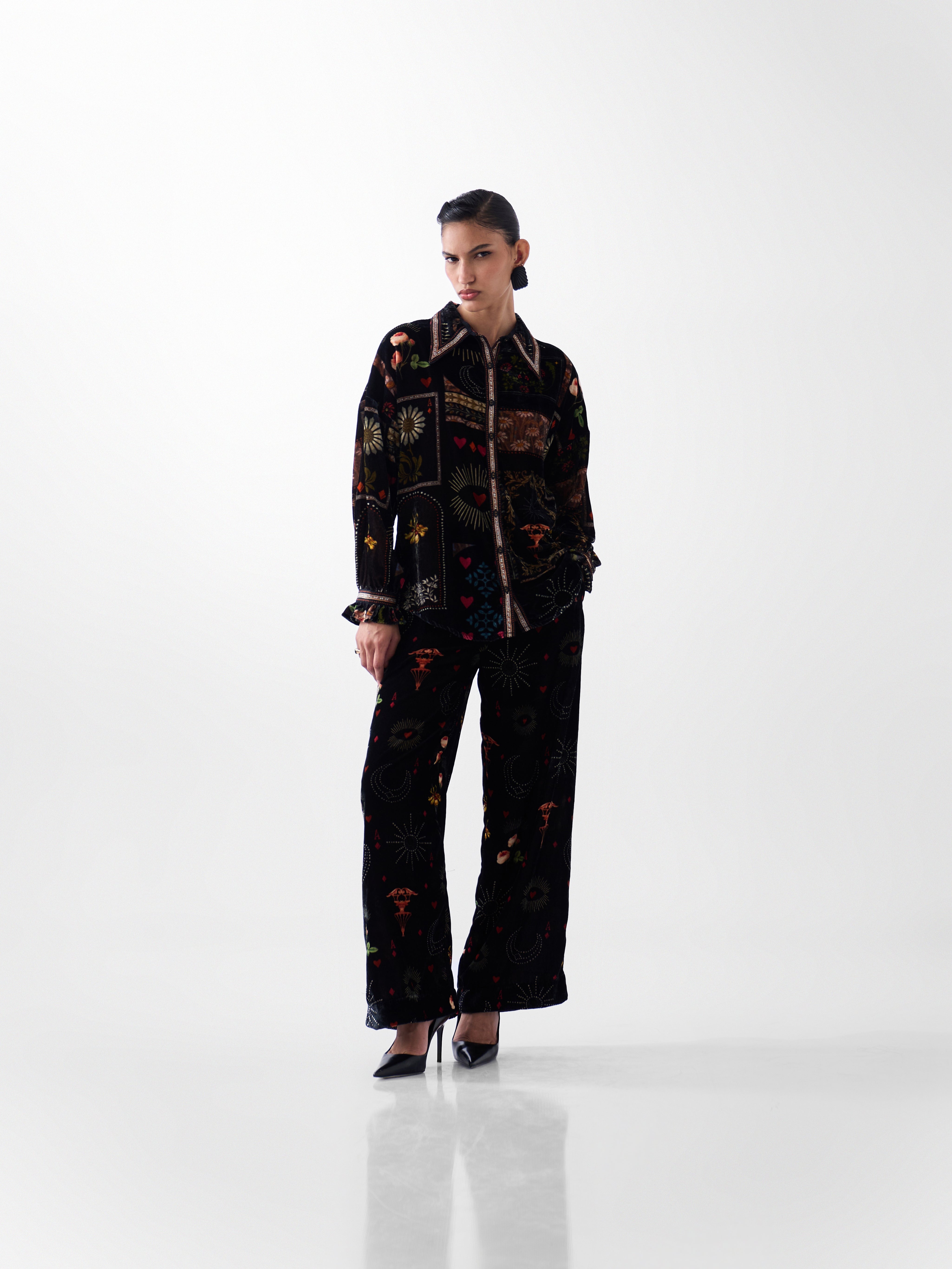 Aria Shirt & Pants - Postcards & Petals