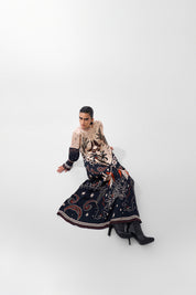 Nocturnal Jungle Amber Maxi Dress