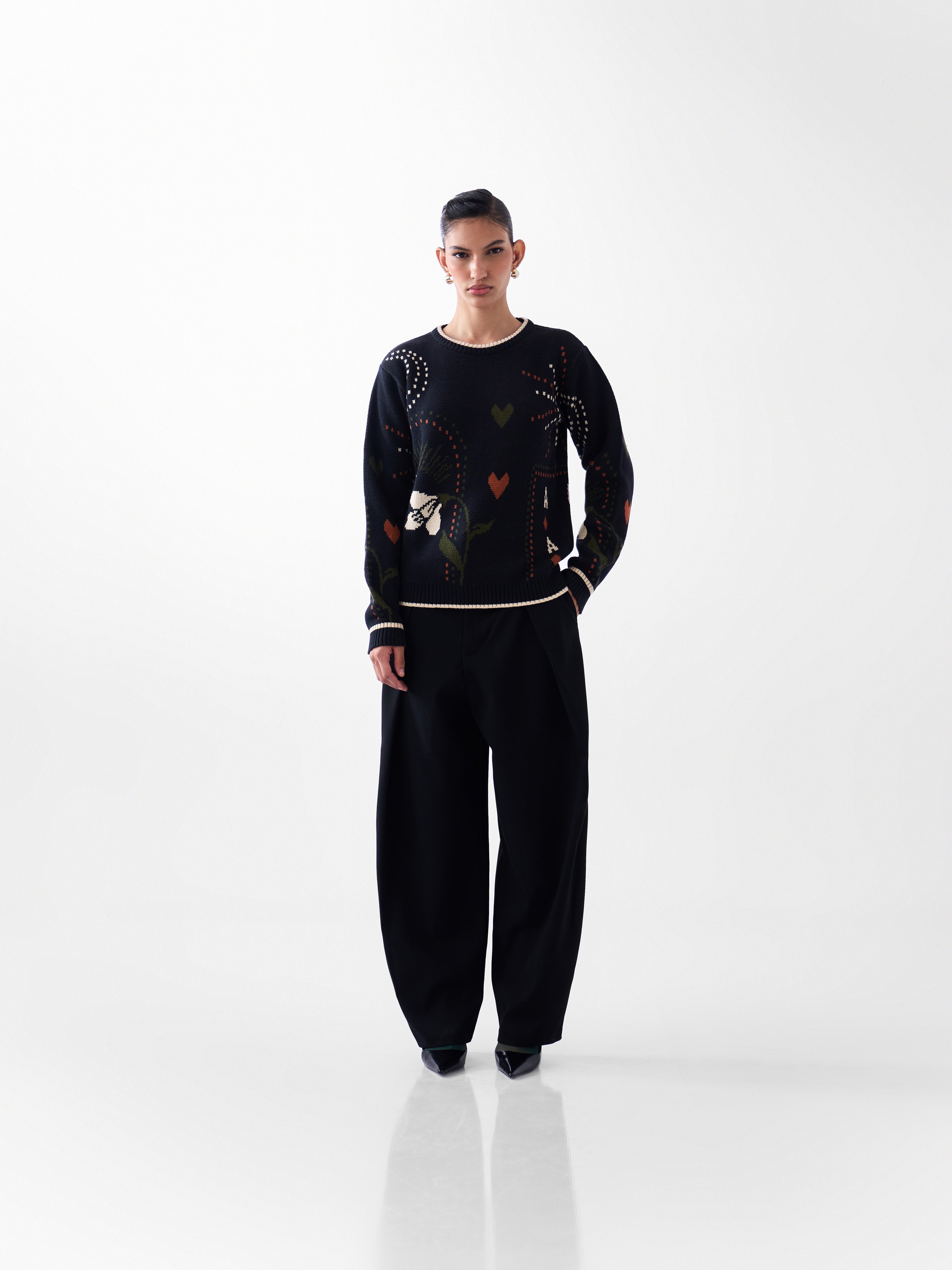 Zaira Pullover - Postcards & Petals