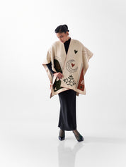 Noa Poncho - Postcards & Petals