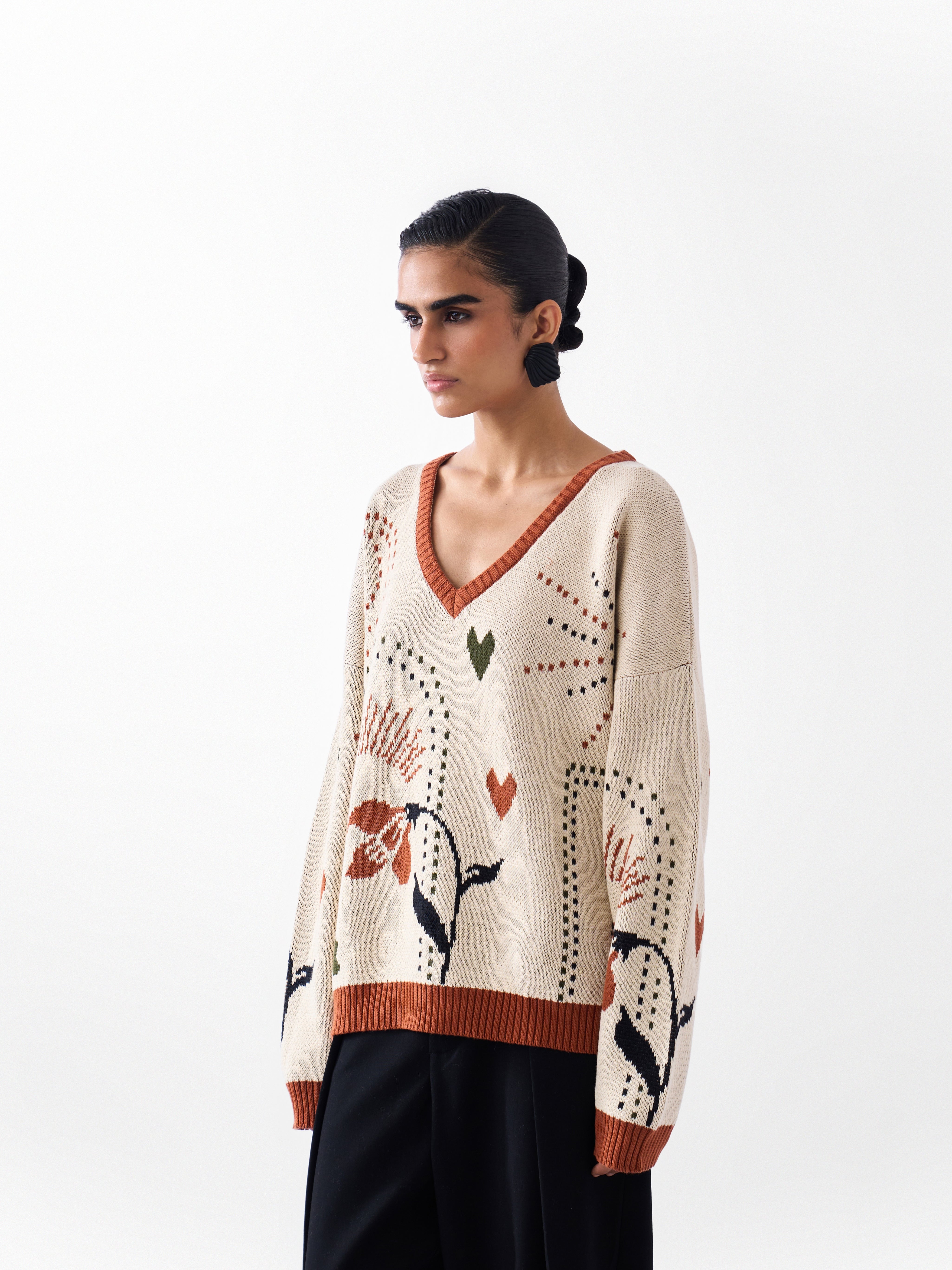 Nina Sweater - Postcards & Petals