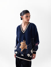 Nina Sweater - Old Rose