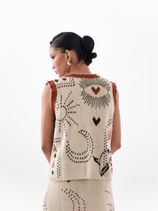 Lola Vest - Postcards & Petals