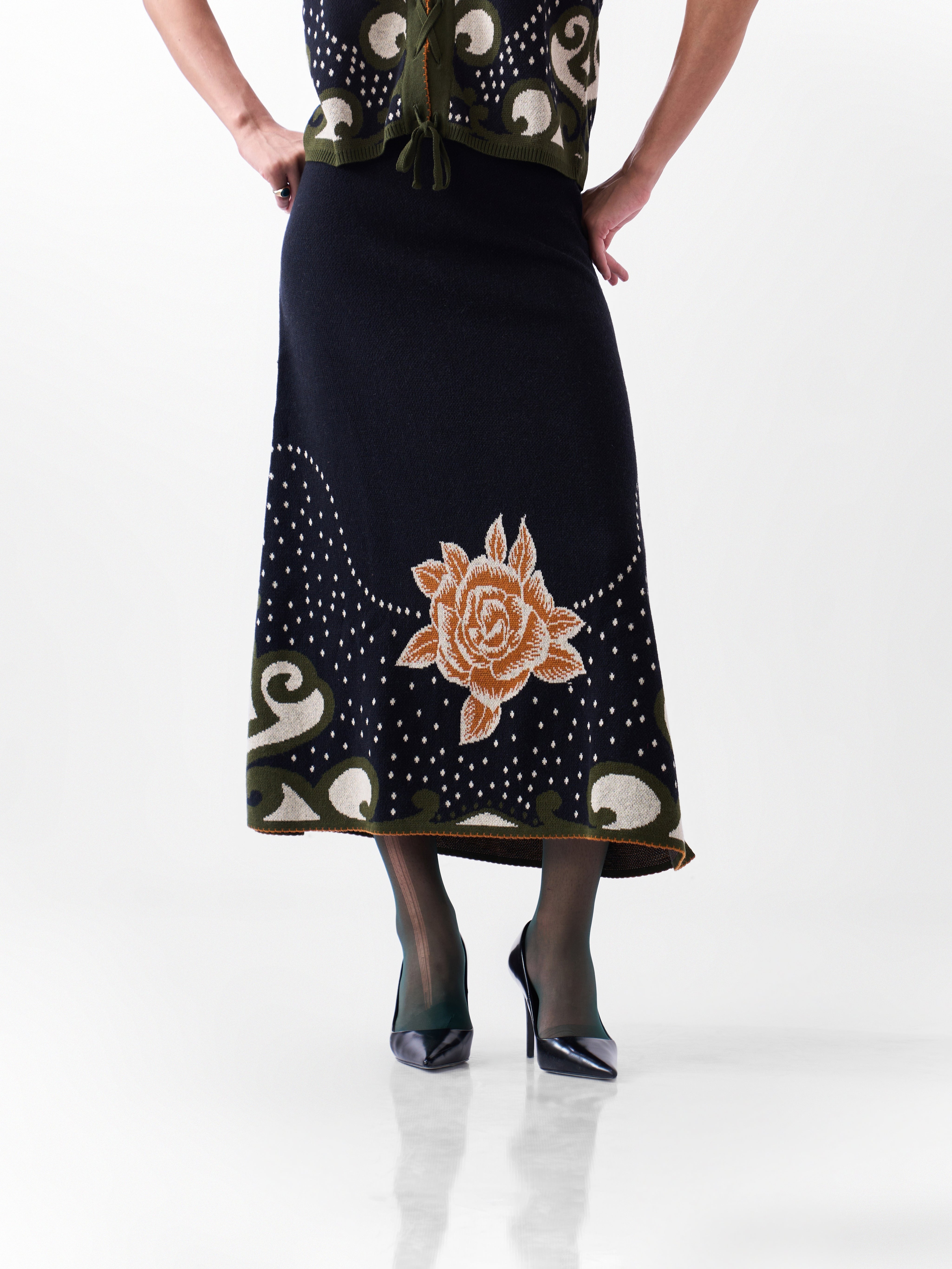 Lola Skirt - Old Rose
