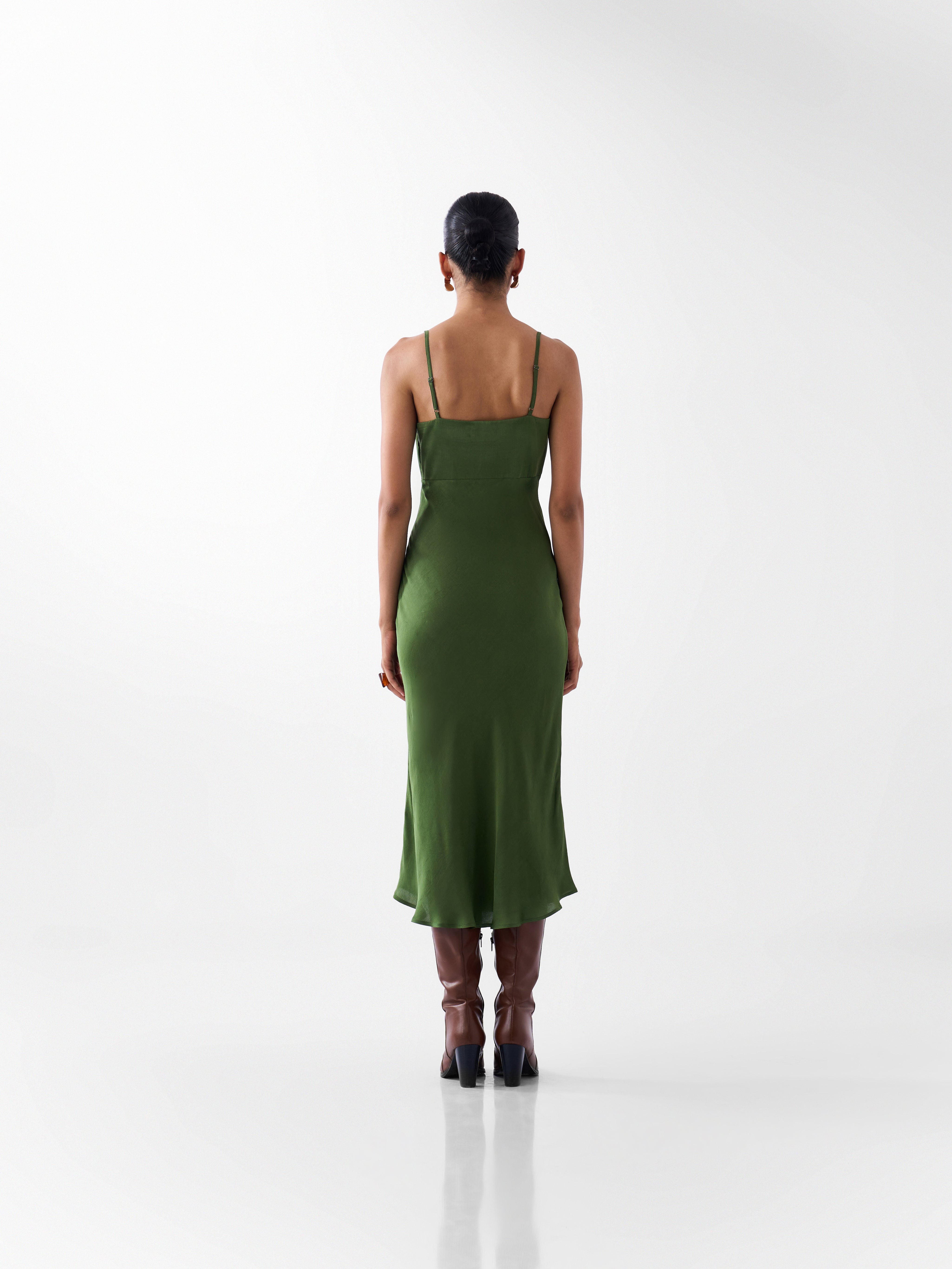 Liza Midi - Olive