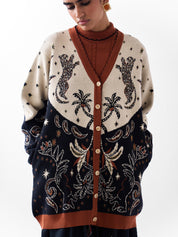 Faye Cardigan - Nocturnal Jungle
