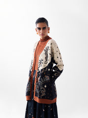 Faye Cardigan - Nocturnal Jungle