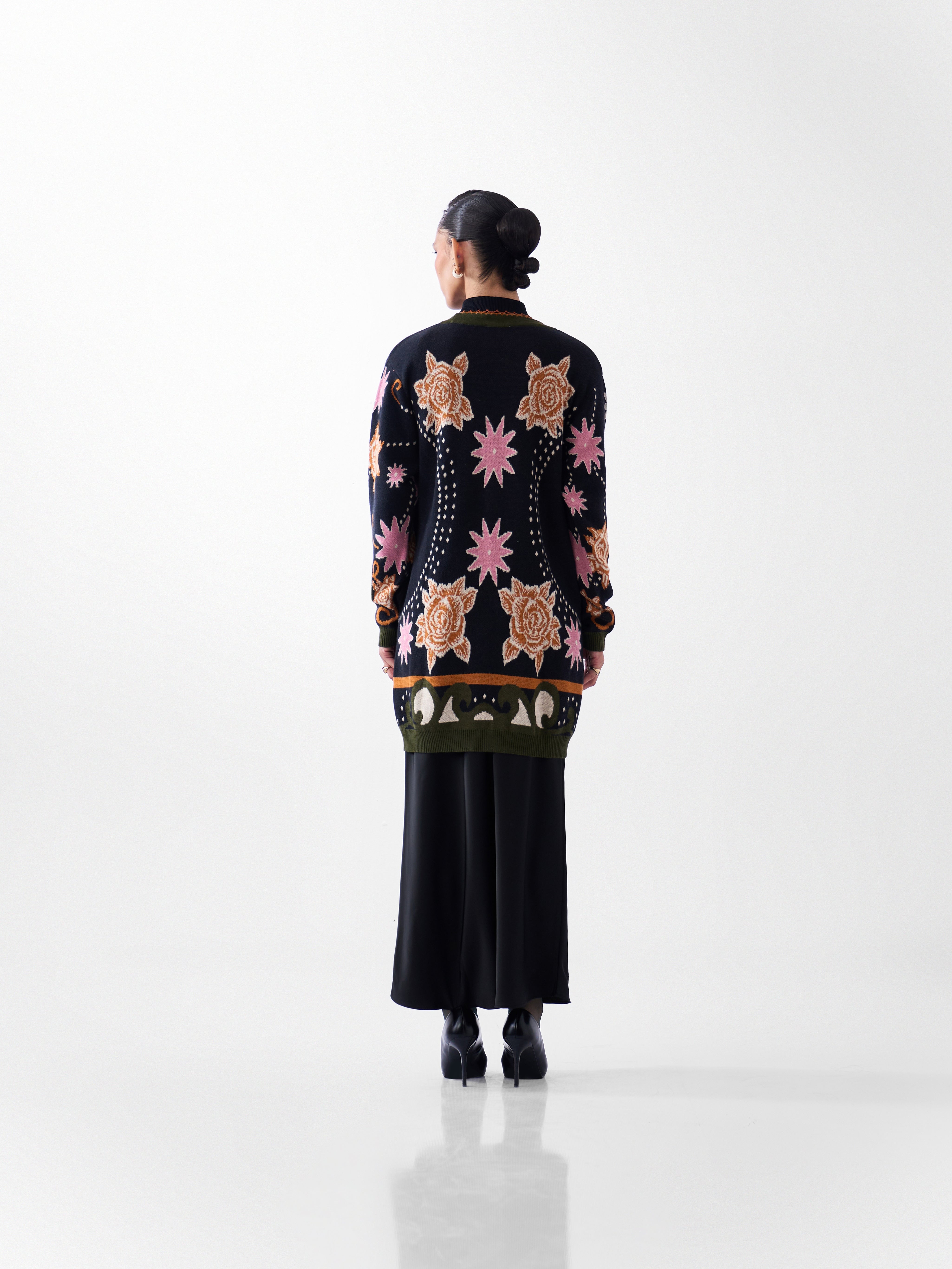 Faye Cardigan - Old Rose