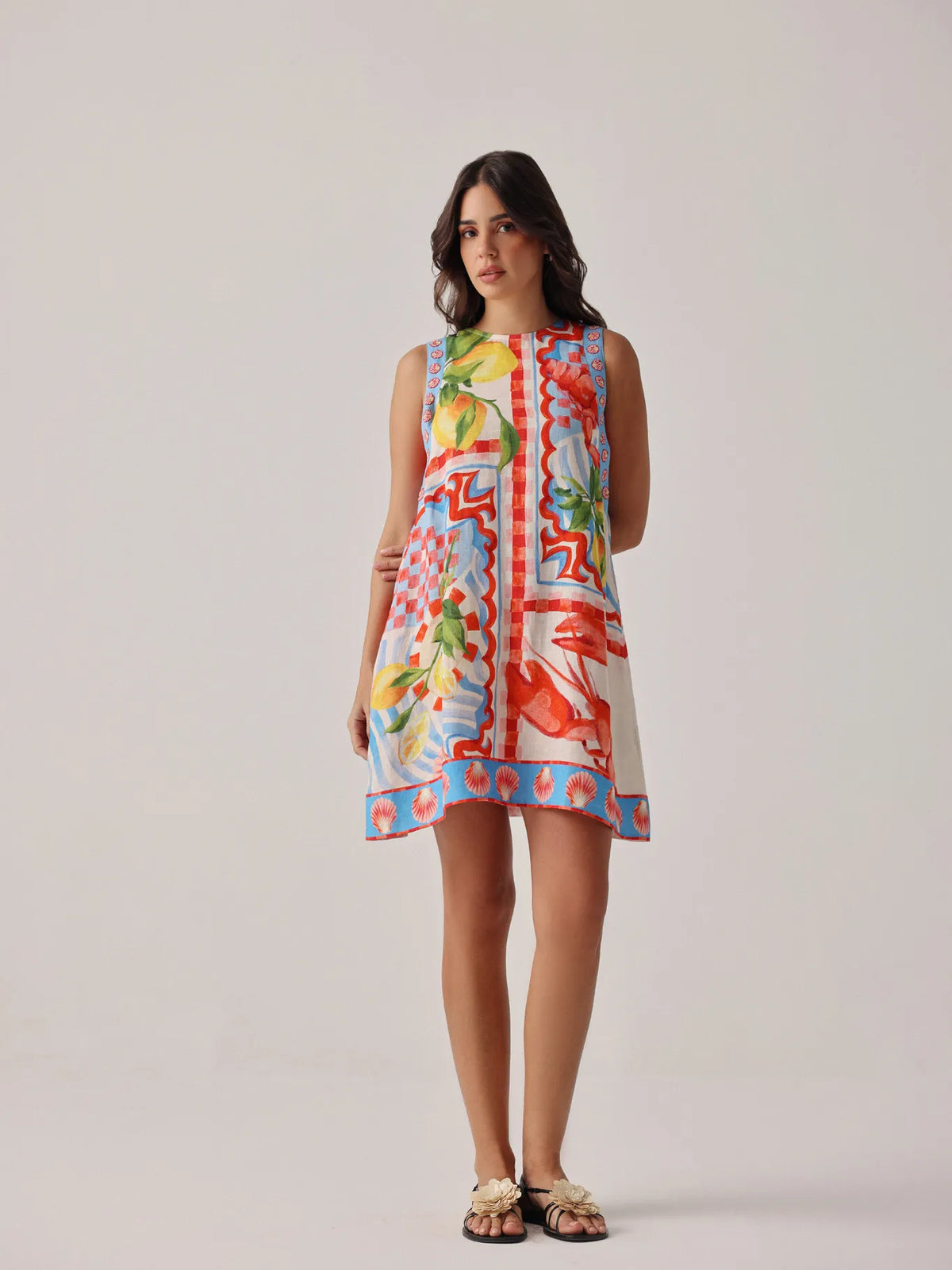 Summer Zest  Harper A-line Mini Dress - NOIB