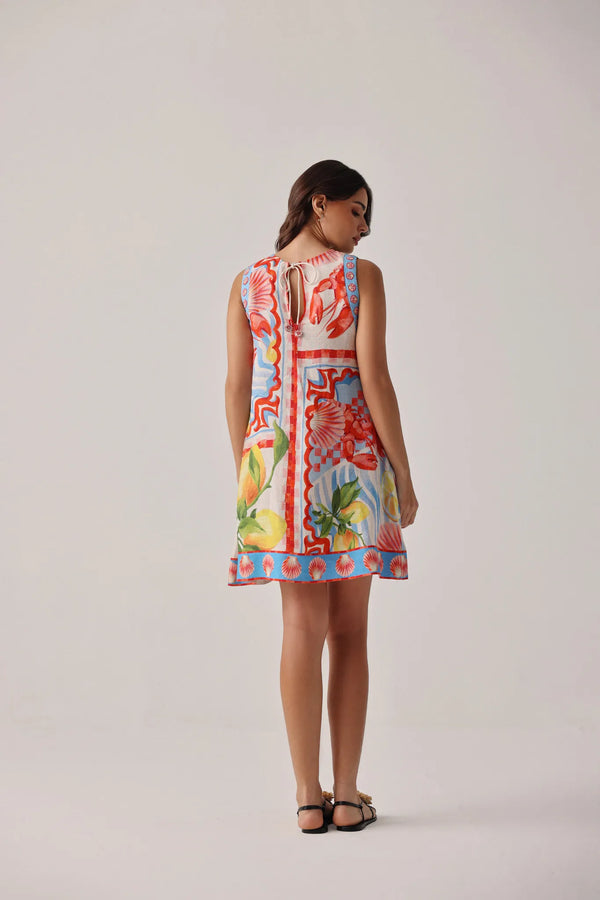 Harper Mini Dress - Summer Zest