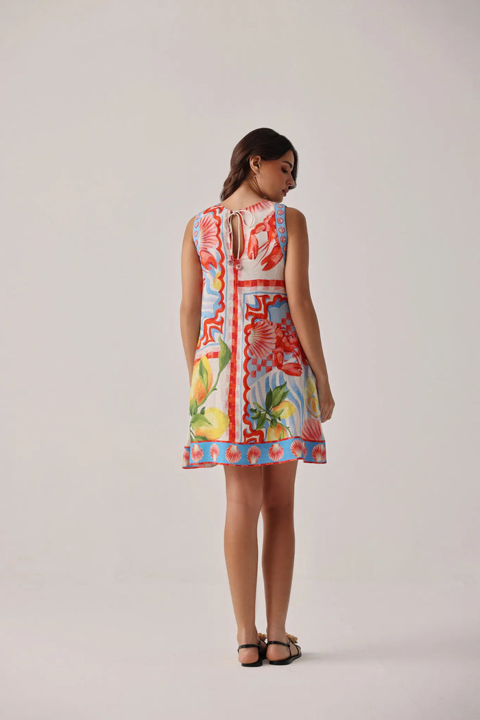 Harper Mini Dress - Summer Zest alternate