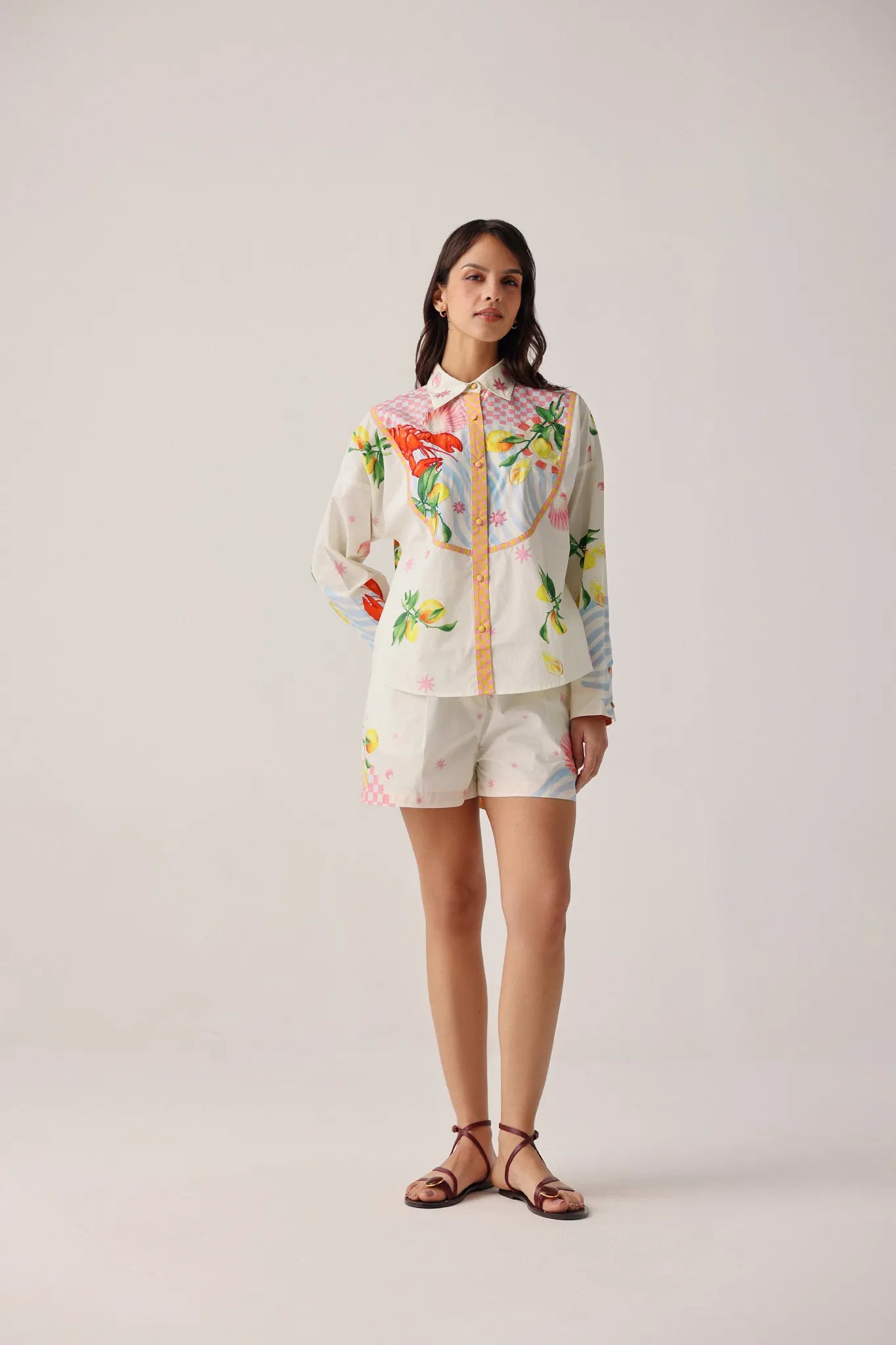 Celia Shirt - Summer Zest